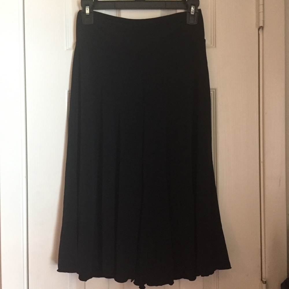 Comfy black gaucho pants